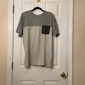 J. Crew Slim pieced pocket tee.